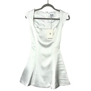 NWT Peppermayo Maryjane Mini White Dress XXS